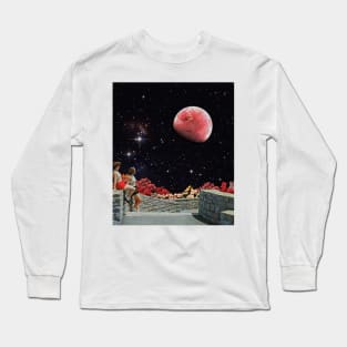 Fantasy collage art Long Sleeve T-Shirt